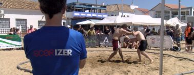 Cartaya Tv | Éxito de participación en el Campeonato Andaluz de Lucha-Sambo Playa