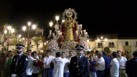 procesión virgen del rosario
