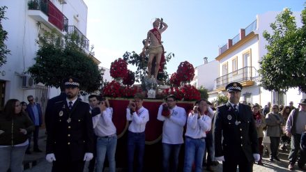 procesion de san sebastian 2020