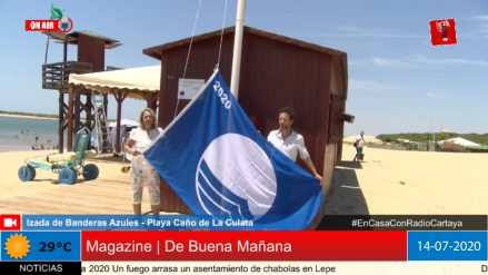 14-07-2020 - izada bandera azul