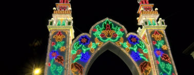 Cartaya Tv | Cartaya inaugura el encendido del alumbrado y la portada de la Feria 2023