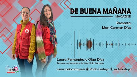 06-03-2024.- OLGA DIAZ Y LAURA FERNANDEZ . ORIENTADORA Y TECNICA DE CRUZ ROJA CARTAYA 2