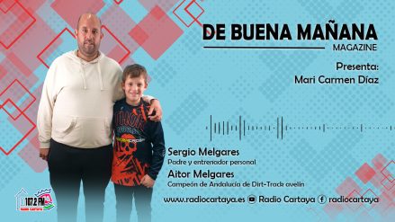 02-04-2024.- SERGIO MELGARES PADRE Y AITOR MELGARES ACTUAL CAMPEON DE ANDALUCIA 2