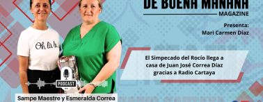 Radio Cartaya | El Simpecado del Rocío llega a casa de Juan José Correa Díaz gracias a Radio Cartaya