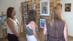 Cartaya Tv | Las alumnas de la Academia Municipal de Pintura en El Rompido exponen sus trabajos