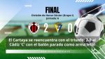El Cartaya se reencuentra con el triunfo: 2-0 al Cádiz ‘C’ con el balón parado como arma letal