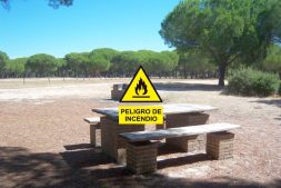 area recreativa + peligro de indencio
