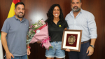 Cartaya Tv | Recibimiento y felicitaciones a la María Cárdenas, segunda en los 101 Km de Ronda