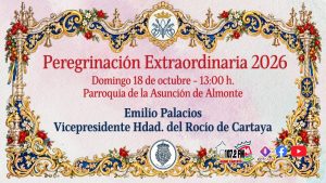 Radio Cartaya | ¡Peregrinación Rociera 2026! Autobuses, horarios y claves con Emilio Palacios